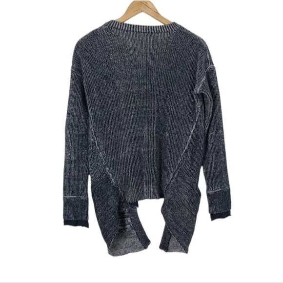 Lululemon Vestigan Blue Cashmere Blend Knitted Cardigan Womens Size 4 - Picture 9 of 16